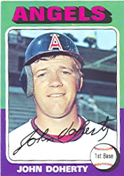 1975 Topps Baseball Cards      524     John Doherty RC